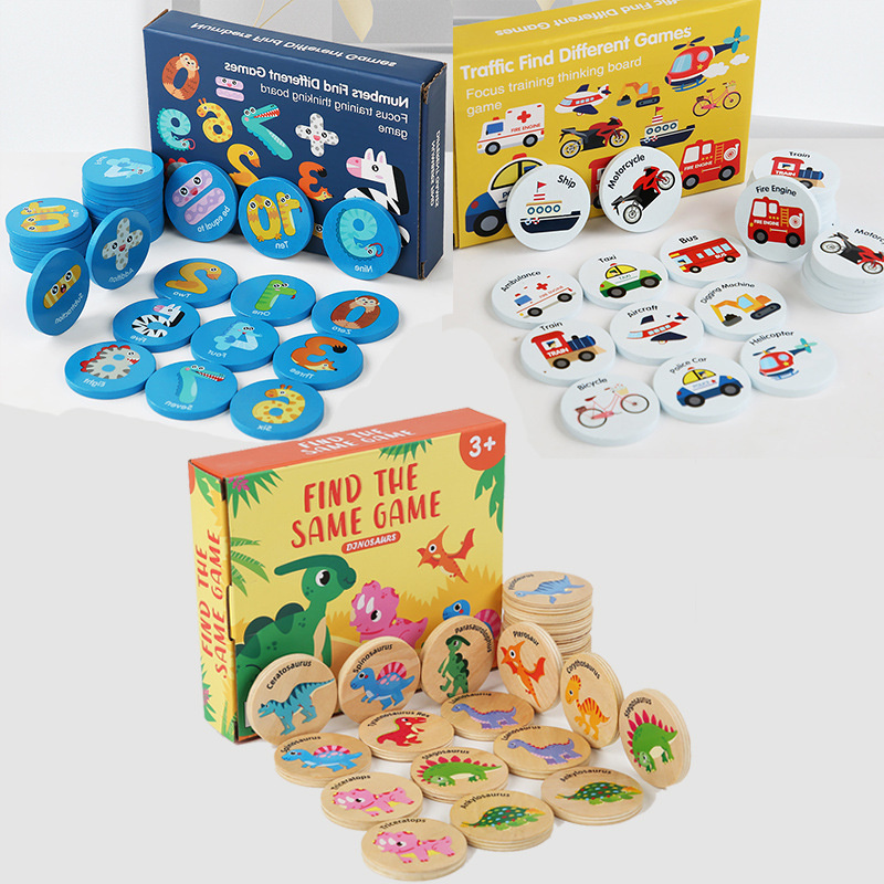 Board Game Of Life - Gioco di Memoria in Legno Educativo