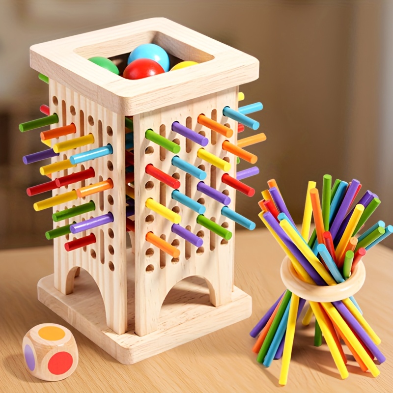 Board Game Name - Gioco da tavolo in legno Montessori