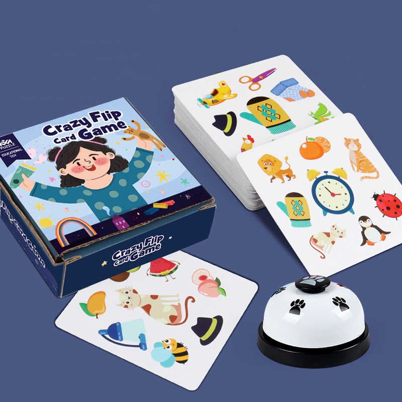 Cooperative Card Game - Bambini Memoria Corrispondenza Carte Pazzo Giocattolo