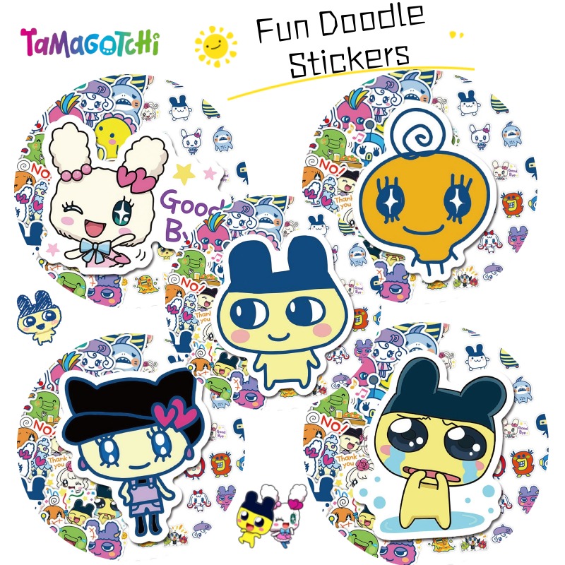 Bandai Model Tamagotchi - Nuovi Adesivi Bandai Tamagotchi Mametchi Fun