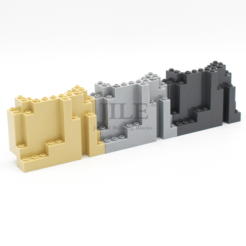 Lego Set Creator - Moc Rock Panel 4x10x6 Rettangolare 6082