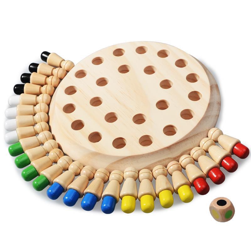 Board Game Of Life - Puzzle in legno Giocattoli Montessori Educativi