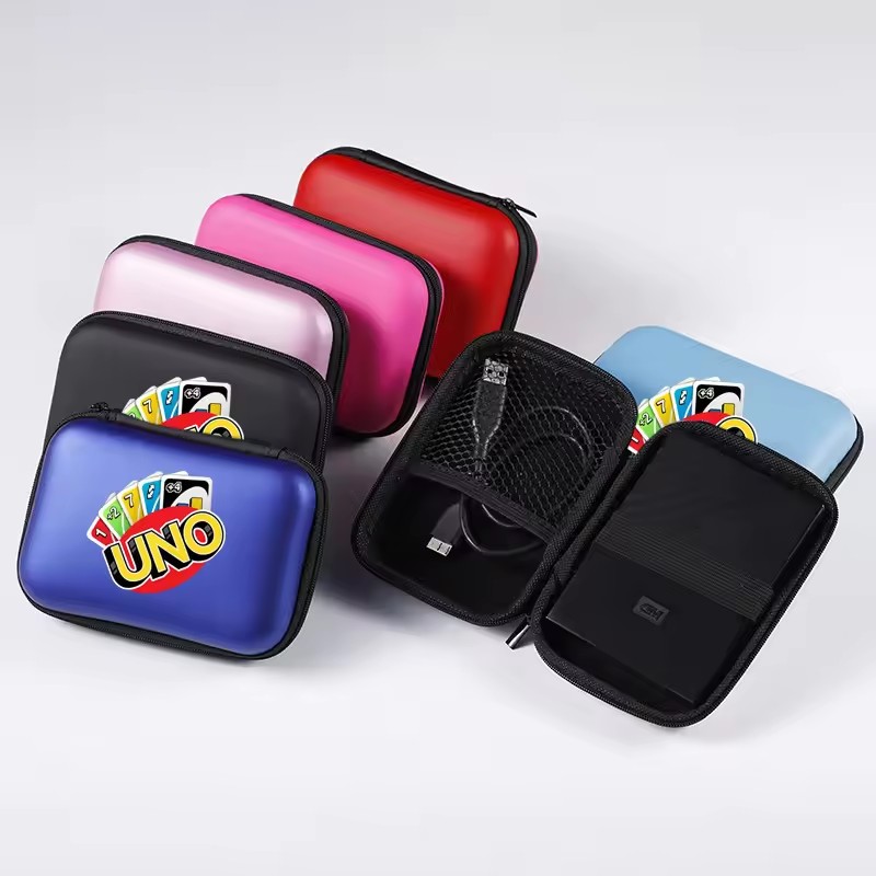 Cooperative Card Game - UNO Travel Zipper Box Mini Borsa