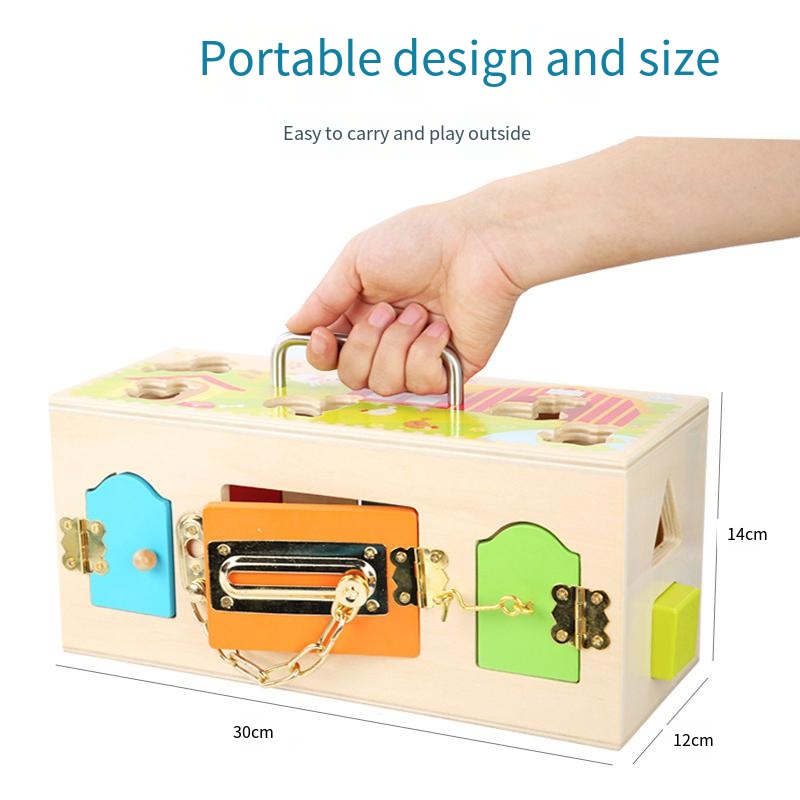 Montessori Lock Box Toy Attivi - Board Game Of Life recensione e prezzo