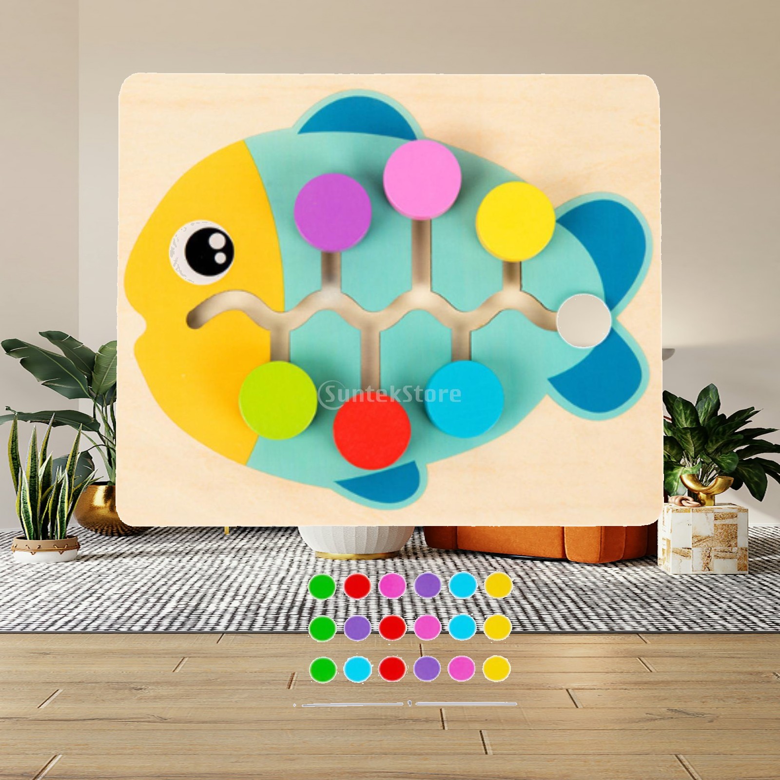 Puzzle a Scorrimento in Legno  - Board Game For 6 Years Old recensione e prezzo