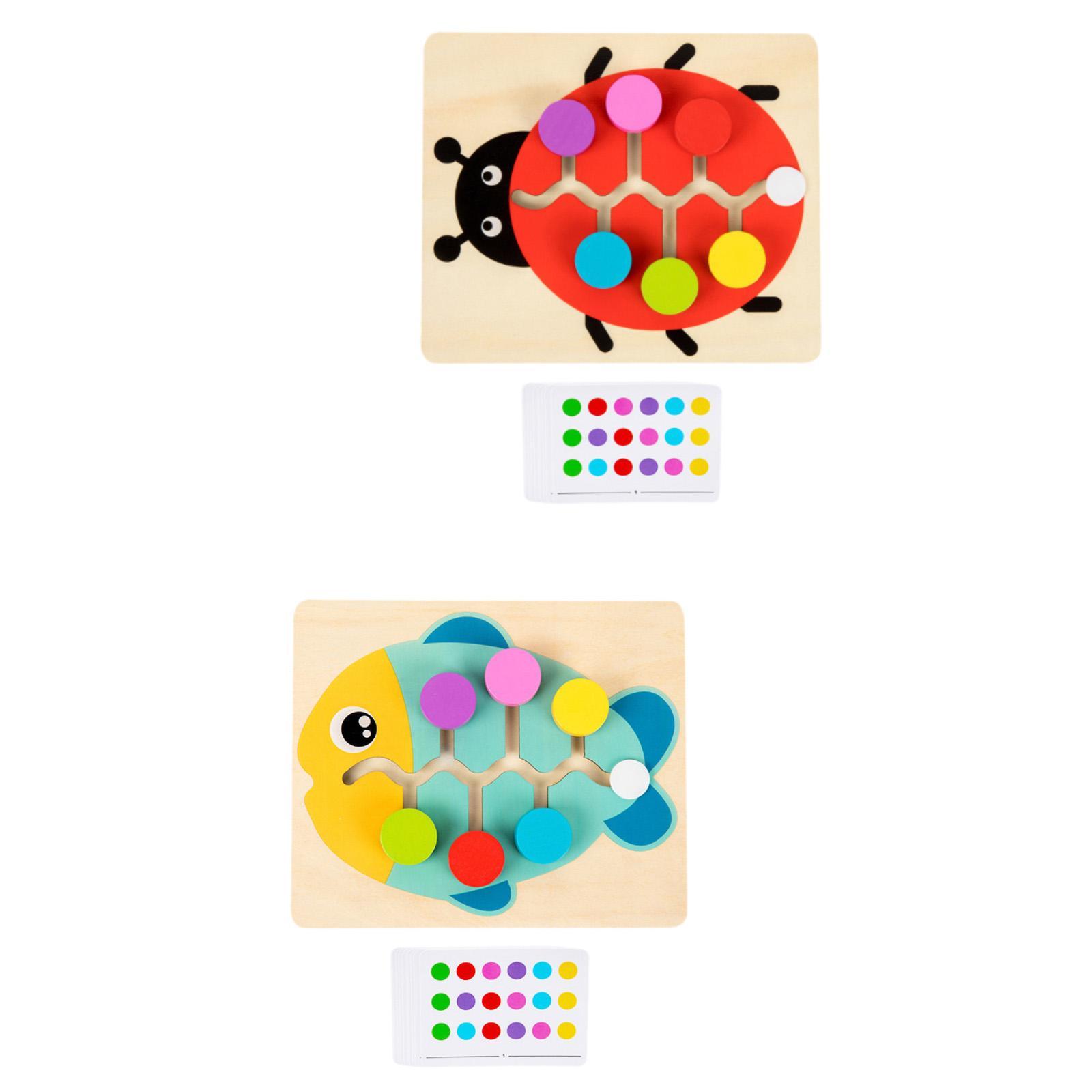 Puzzle a Scorrimento in Legno  - Board Game For 6 Years Old recensione e prezzo