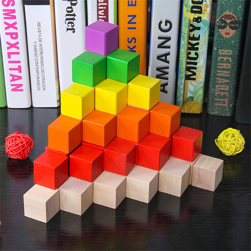 30 Pezzi/Lotto Cubi di Legno C - Board Game For 6 Years Old recensione e prezzo